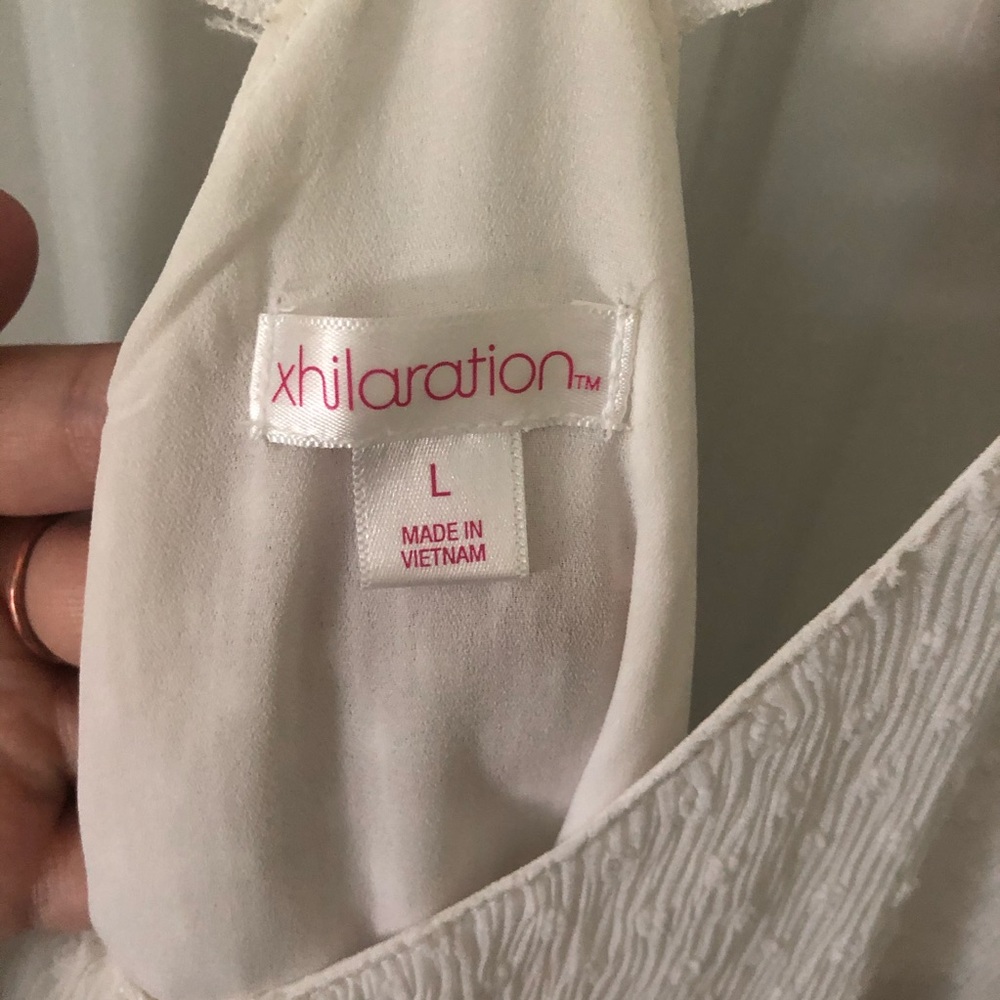 Layered White Tank - Picture 4 of 5